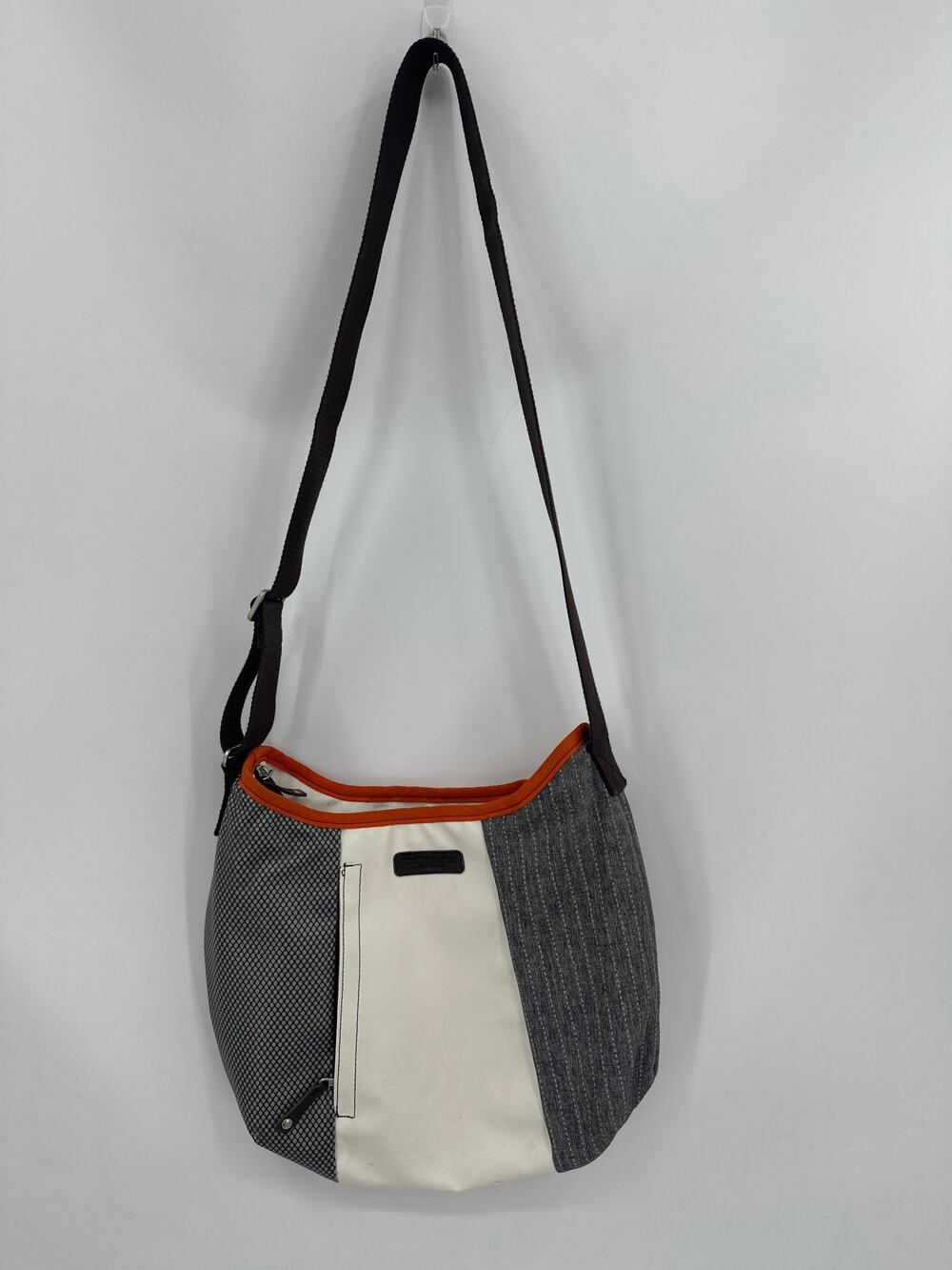 Timbuk2 San Francisco Crossbody Bag Gray/Cream/Orange Outdoorsy